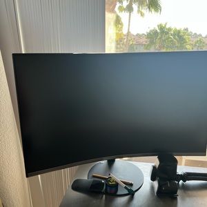 Samsung Wide Monitor Screen